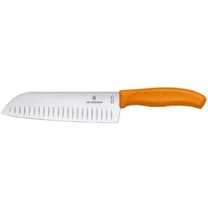 VT 6.8526.17L9B Santoku Bıçağı 17 cm Fıbrox Turuncu Blister