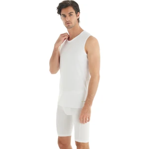 Erkek Tshirt - Kolsuz Tender Cotton 9234 - Beyaz