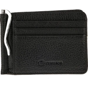 Cotton Bar Siyah Deri Kartlık