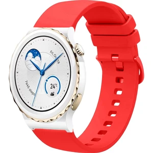 Huawei Watch Gt3 Pro 43MM Seramik ile Uyumlu Kordon Jel Silikon Tokalı Kayış