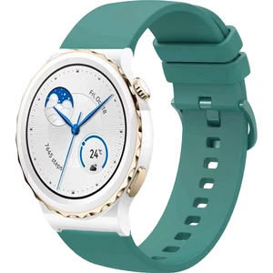 Huawei Watch Gt3 Pro 43MM Seramik ile Uyumlu Kordon Jel Silikon Tokalı Kayış