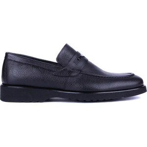 - Siyah Hakiki Deri Erkek Günlük Ayakkabı 2893 - 6939