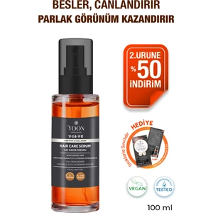 Durulanmayan Saç Bakım Serumu, Kabarma Karşıtı, Saç Tellerini Nemlendiren, Güçlendirici Serum 100ML