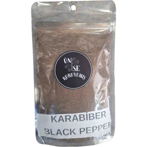 Ünse Kuruyemiş Toz Karabiber ( Doğal ) 80 gr