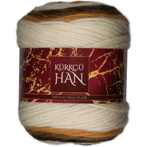 Kürkçü Han Kürkçü Tuval Yünlü El Örgü Ipi, 150 gr - 280 M - Orta Kalınlık - Tığ & Şiş Için Uygun