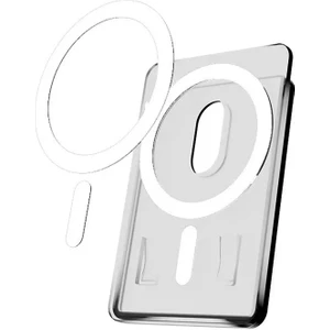 Magnetik Cardsafe Transparan Kartlık Telefon Arkası Magsafe'li Kartlık