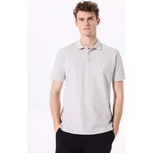 Fabrika Comfort Gri Erkek Cepli Polo T-Shirt