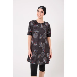 Moresun Yarım Kol Spor Tesettür Mayo – 3 Parça Hızlı Kuruyan Se