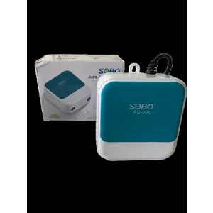 Sessiz Çift Çıkışlı Akvaryum Hava Motoru 4W. 2x3.5 Lt/dk A-Q-004