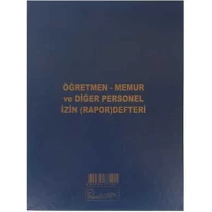 Öğretmen-memur Ve Diğer Personel İzin  Defteri