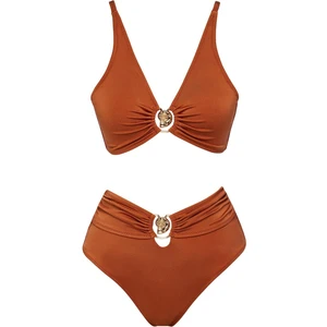 Özel Tasarım Yüksek Bel Bikini Takım