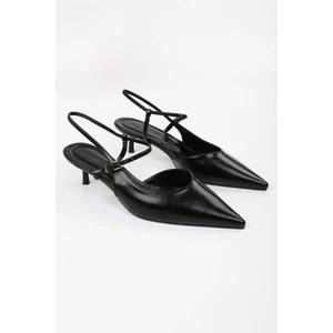 Kadın Lea Siyah Parlak Stiletto