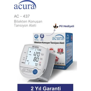 Ac-437s Bilekten Konuşan Tansiyon Aleti Acura 437 Bilekten Ölçen Tansiyon