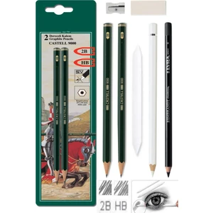 Dereceli Kurşun Kalem 2b-Hb Çizim Seti
