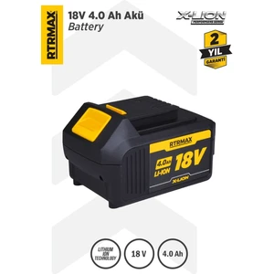 RTX1804 X-Lion Akü Yedek Batarya 4.0 Ah