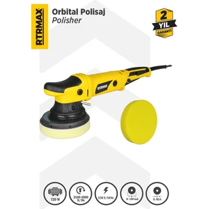 RTM1450 Orbital Polisaj Makinası 720 W 150 mm