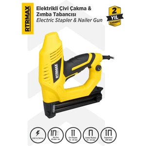 RTM4040 Elektrikli Zımba Çivi Çakma Tabancası 15-32 mm