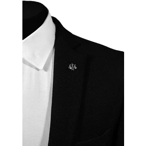 Terazi (Adalet) Figürlü Koyu Gümüş Gri Renginde Yaka Iğnesi Yaka Broşu