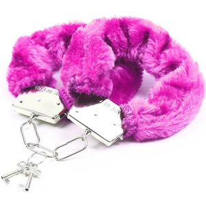 Fetilux Metal Tüylü Kelepçe - Pembe