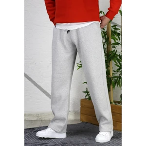 Erkek Üç Iplik Şardonlu Baggy Eşofman Altı