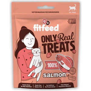 Freeze-Dried Çiğ Somon Kedi Ödülü 40g