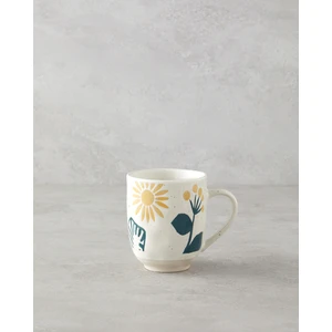 Sun Dance Stoneware Kupa 320 ml Sarı-Yeşil