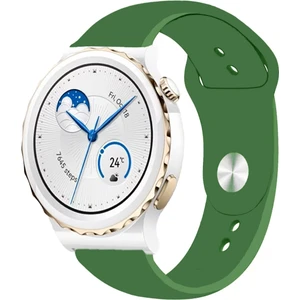 Huawei Watch Gt3 Pro 43MM Seramik ile Uyumlu Kordon Yumuşak Dokulu Silikon Kayış