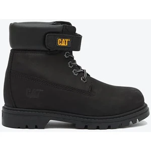 Caterpillar Deri Siyah Erkek Çocuk Bot Greg