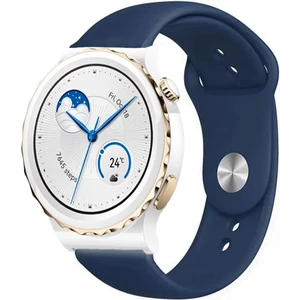Huawei Watch Gt3 Pro 43MM Seramik ile Uyumlu Kordon Yumuşak Dokulu Silikon Kayış