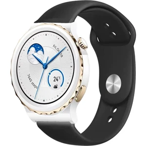 Huawei Watch Gt3 Pro 43MM Seramik ile Uyumlu Kordon Yumuşak Dokulu Silikon Kayış