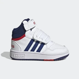 AGZ9650 Adidas Hoops Mıd 3.0 Ac I Bebek Spor Ayakkabı Beyaz
