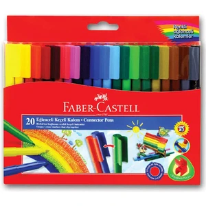 Eğlenceli Keçeli Kartlı, 20'li Set