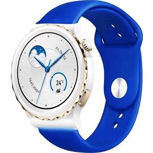 Huawei Watch Gt3 Pro 43MM Seramik ile Uyumlu Kordon Yumuşak Dokulu Silikon Kayış