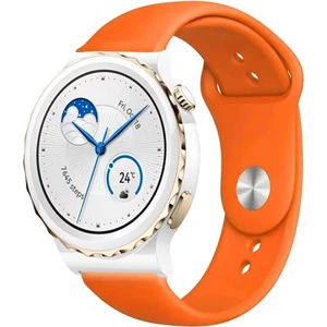 Huawei Watch Gt3 Pro 43MM Seramik ile Uyumlu Kordon Yumuşak Dokulu Silikon Kayış