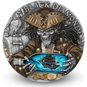 Agakulche Kara Elmas Gümüş Sikke Coin