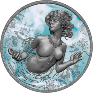 Agakulche Afrodit'in Doğuşu Gümüş Sikke Coin