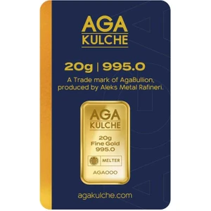 20 gr 995 24 Ayar Külçe Altın
