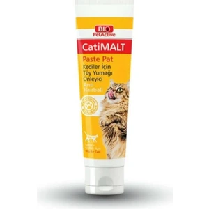 Pet Active Cati Malt Paste Pat Kedi Kıl Topu Önleyici 100ml