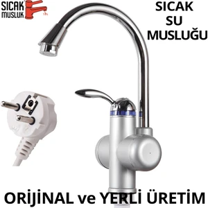 Sıcak Musluk Asg-1s Gümüş