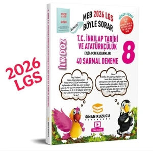 Sinan Kuzucu 8. Sınıf Ilk Doz Sarmal Branş Denemeleri Inkılap Tarihi 2026 LGS