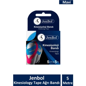 Kinesio Bandı 5 cm x 5 M - Mavi