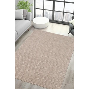 Moopy Bej Bukleli Yumuşak Soft Dokuma Yolluk Halı Salon Halısı LP1007A_BEJ