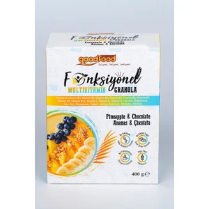 GOOD FOOD MULTIVITAMIN GRANOLA  ANANAS & ÇİKOLATA  400 gr