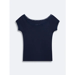 Kadın  Lacivert T-shırt