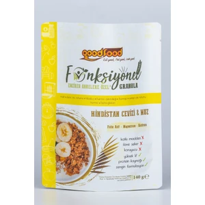 GOOD FOOD HİNDİSTAN CEVİZİ & MUZ GRANOLA 140 gr