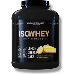 Muscle Balance Isolate Whey Protein 2000 gr 66 Servis Limon Cheesecake