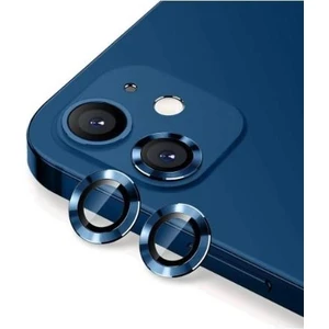 Iphone 13/13 Mini Uyumlu Kamera Koruyucu Lens Mercek Metal Çerçeveli 2li Set