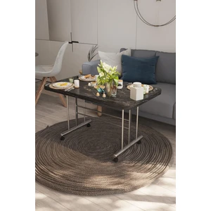 Yafes Masa Sandalye 60*100 Yemek Masası Mutfak Masası Tekerlekli Masa