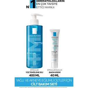 La Roche-Posay Yağlı ve Akneye Eğilimli Ciltler Için Cilt Bakım Seti