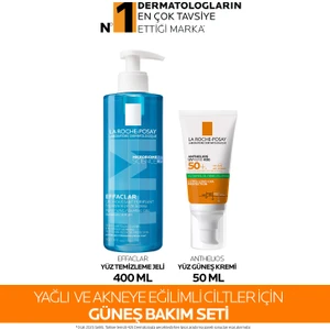 La Roche-Posay Yağlı ve Akneye Eğilimli Ciltler Için Güneş Bakım Seti -2